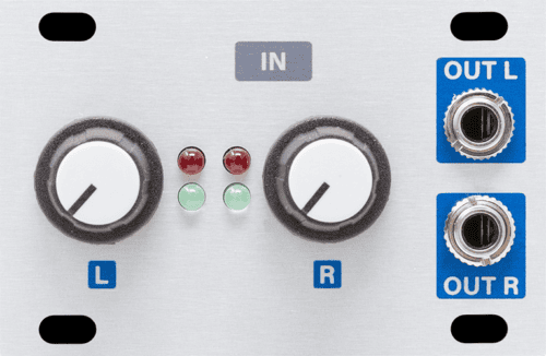 Intellijel Stereo Line In 1u Eurorack Audio Input Module
