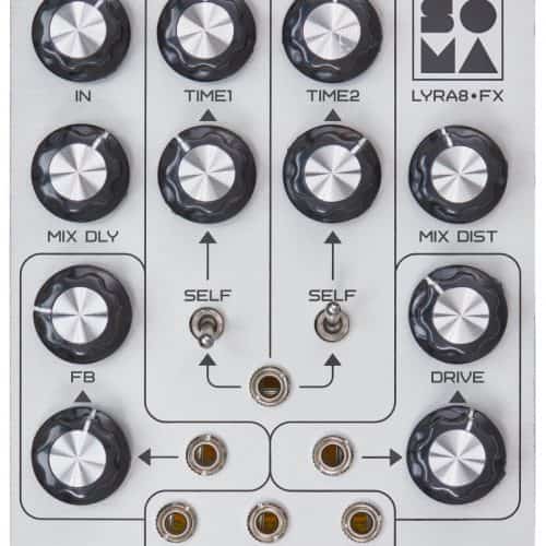 Soma Laboratory Lyra-8 FX Eurorack Delay and Distortion Module (White)