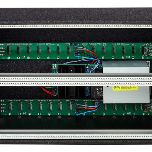Doepfer A-100 LC6V Powered Eurorack Case Black w/ PSU
