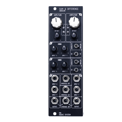 ADDAC 216 Eurorack Dual Attenuverter & CV Processor Module