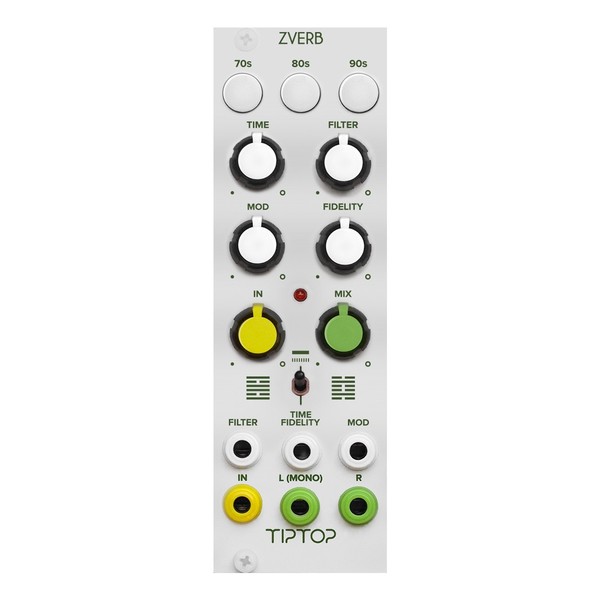 TipTop Audio ZVERB Eurorack Reverb Module (White)