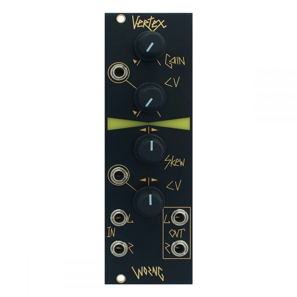 Worng Vertex Stereo VCA Eurorack Module