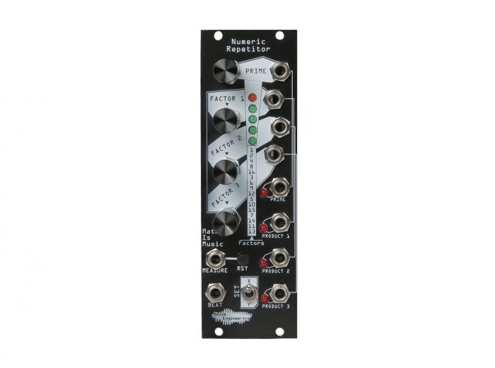 Noise Engineering Numeric Repetitor Eurorack Gate Sequencer Module (Black)