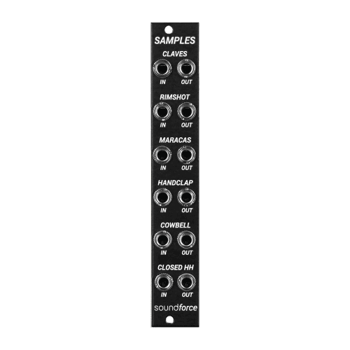 Soundforce Samples Eurorack 808 One Shot Module