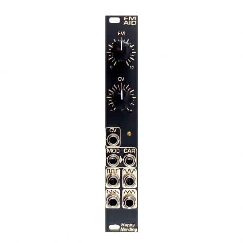 Happy Nerding FM Aid Eurorack Frequency Modulation Module (Black)