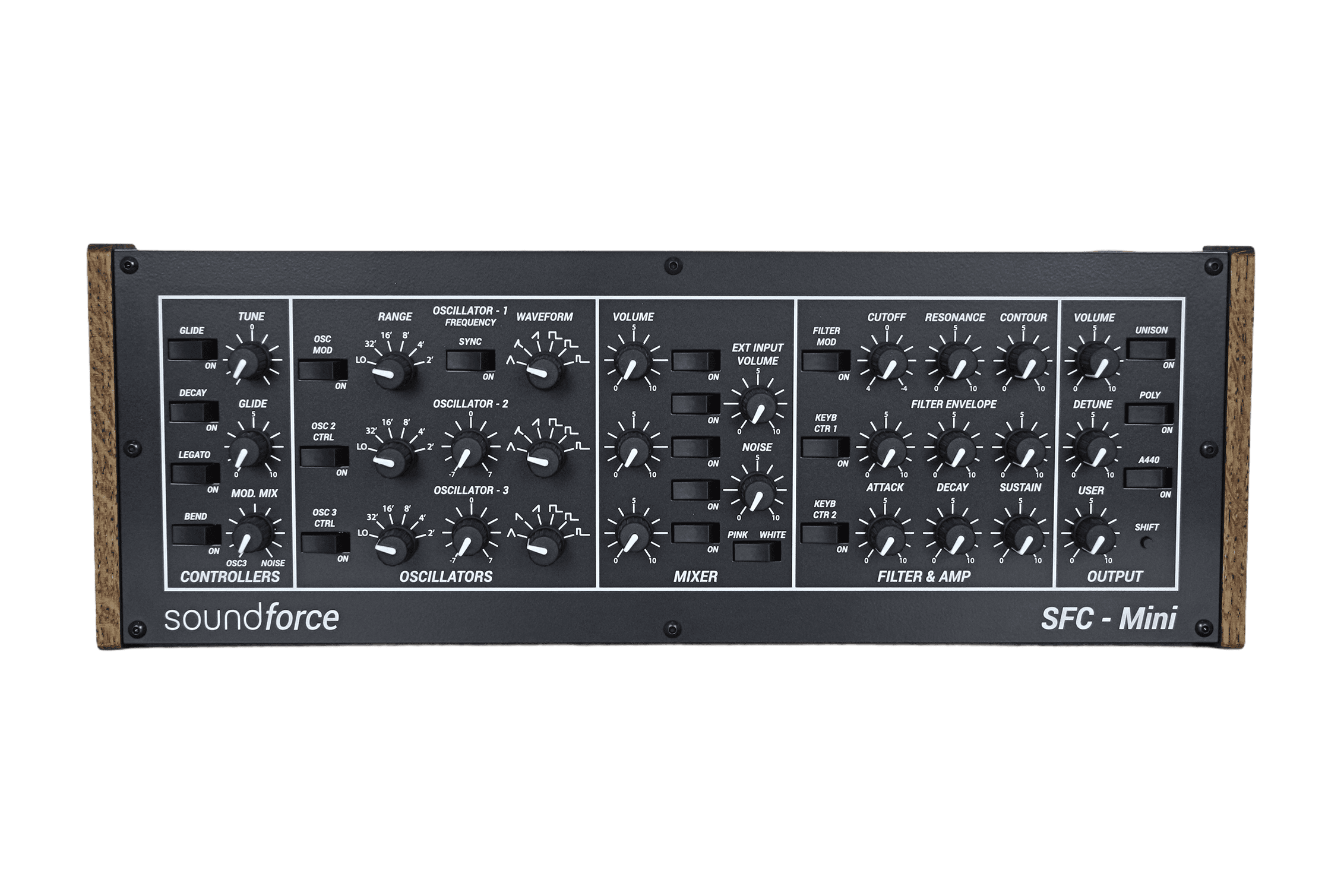 Soundforce SFC-Mini V3 USB MiniMoog MIDI Controller