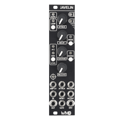 WMD Javelin Dynamic Eurorack EG/VCA Module (Black)