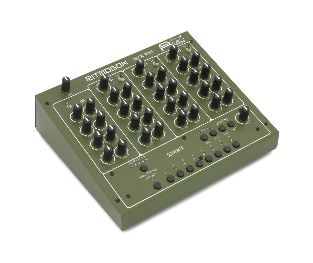 AVP Synth Ritmobox Analog Drum Synthesizer (Green)