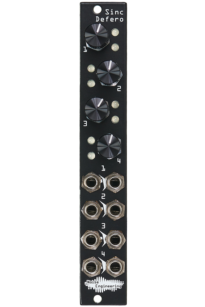 Noise Engineering Sinc Defero Eurorack Attenuator Module (Black)