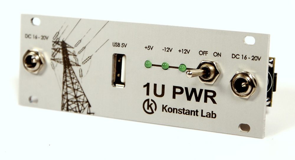 Konstant Lab 1U Eurorack Power Module (Pulp Logic)