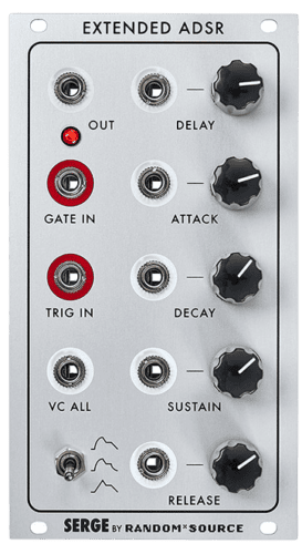 Serge/Random Source Extended ADSR Eurorack Module