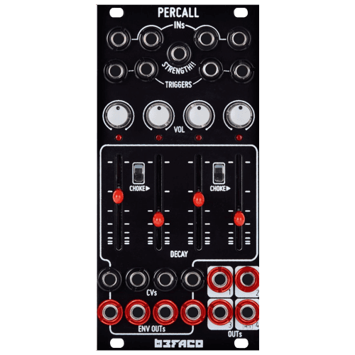 Befaco Percall Quad Percussive VCA/AD Envelope Eurorack Module