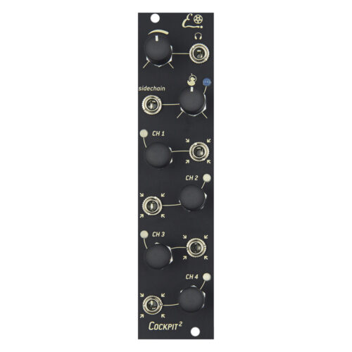 Endorphin.es Cockpit 2 Eurorack Mixer Module (3U – Black)