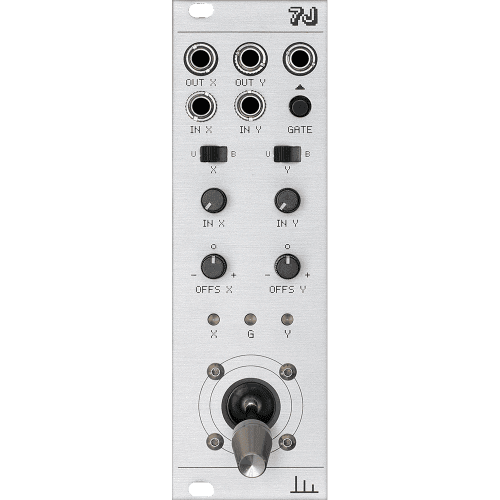 Transient Modules 7J Eurorack X/Y Joystick Module