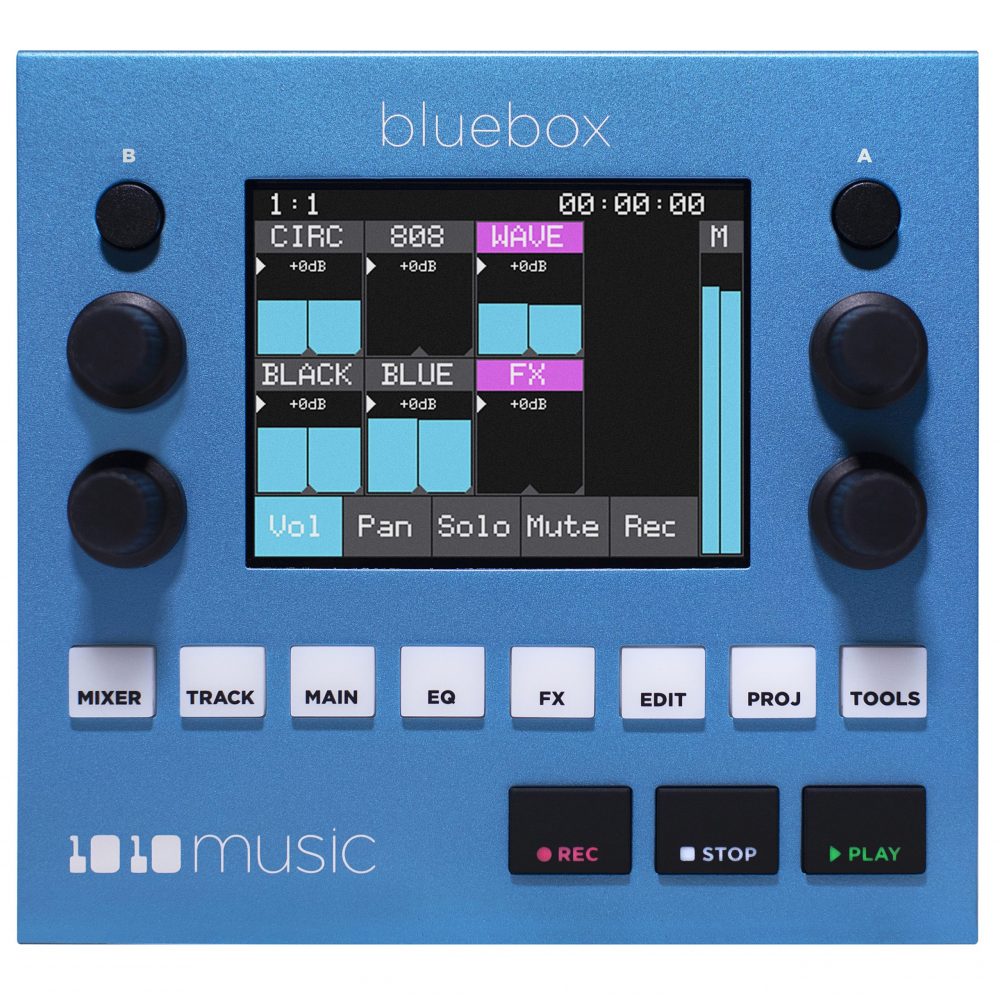 1010 Music Bluebox Compact Digital Recorder and Mixer