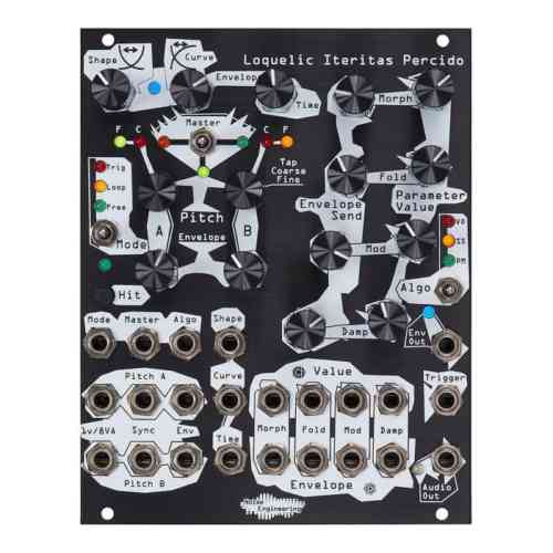Noise Engineering Loquelic Iteritas Percido Eurorack Oscillator Module (Black)