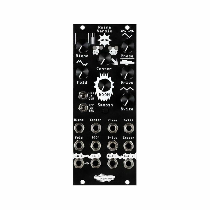 Noise Engineering Ruina Versio Replacement Faceplate (Black)