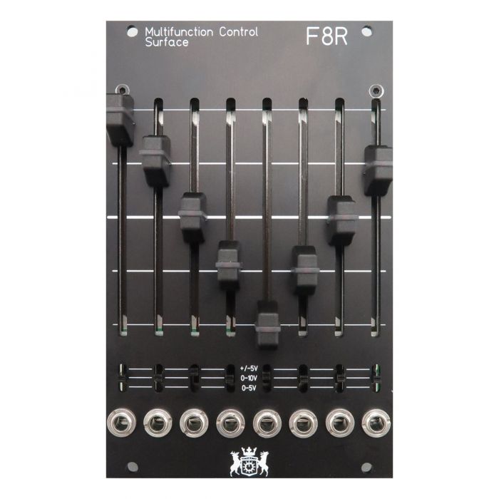 Michigan Synth Works F8R Fader Eurorack Control Module (Black)