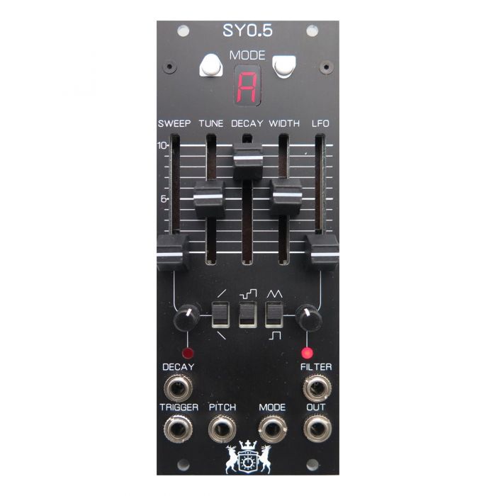 Michigan Synth Works SY0.5 Analogue Drum Module (Black)