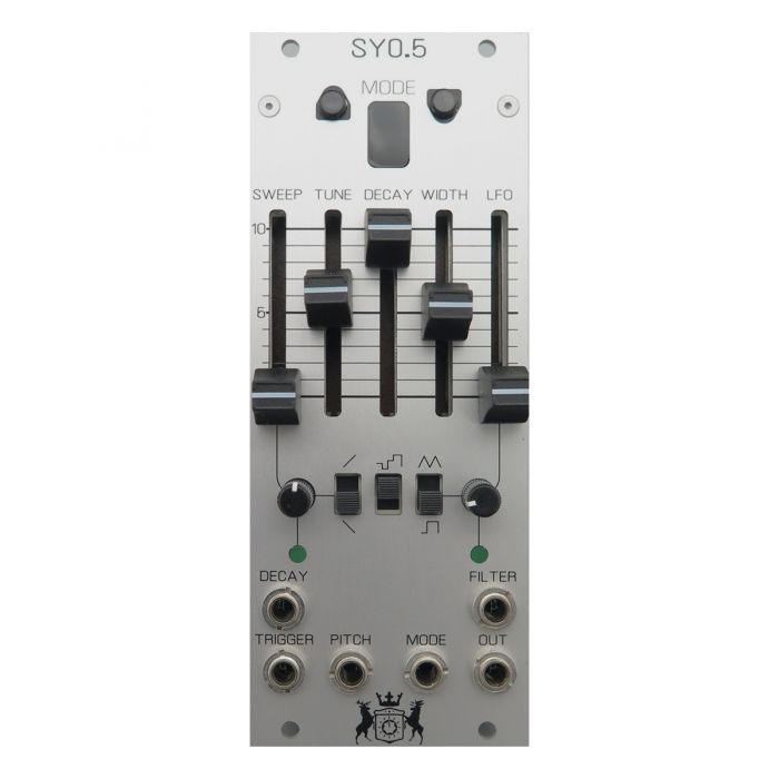 Michigan Synth Works SY0.5 Analogue Drum Module (Silver)
