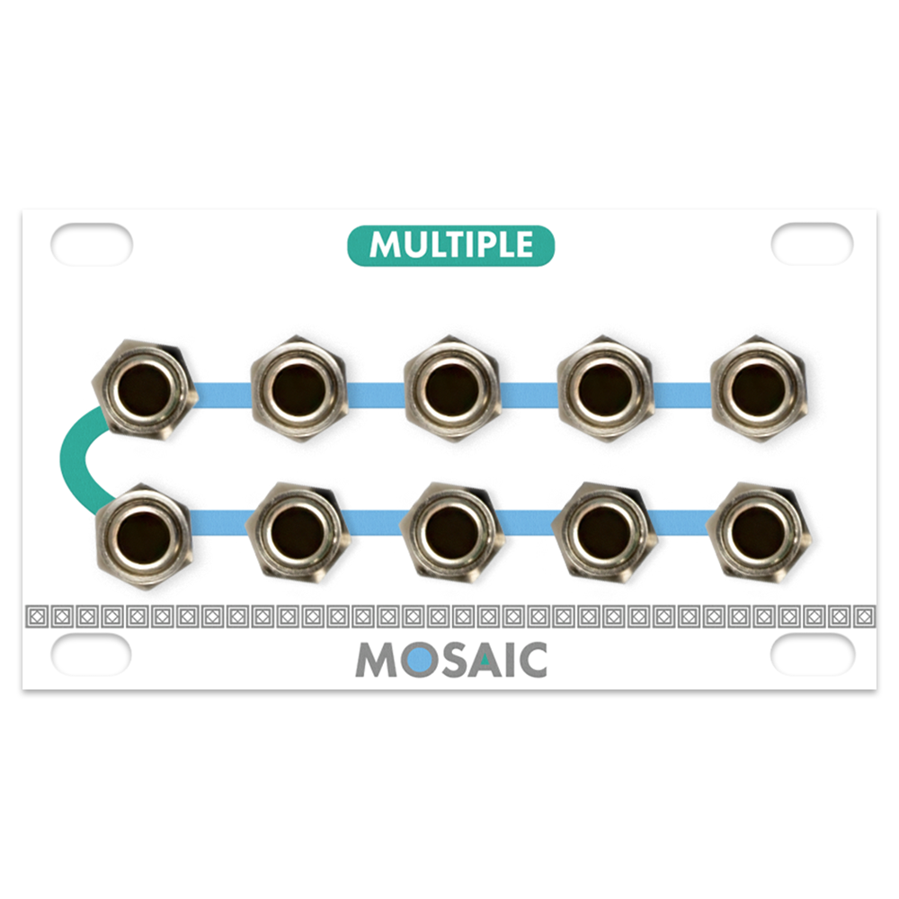 Mosaic 1U Multiple Eurorack Module (White)
