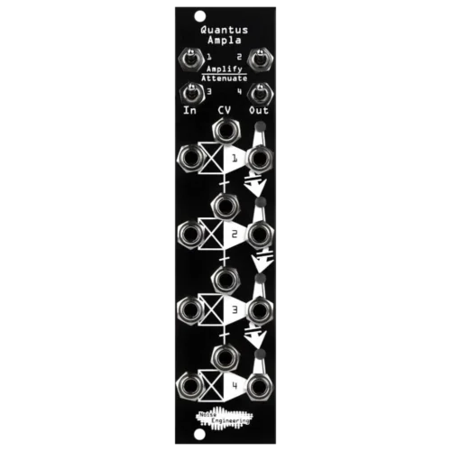 Noise Engineering Quantus Ampla Quad VCA Eurorack Module (Black)