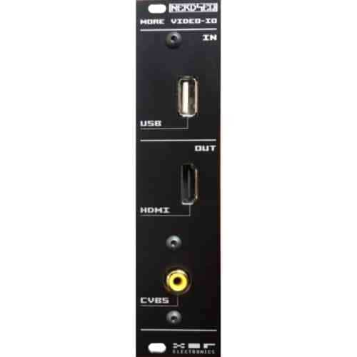 XOR Electronics NerdSEQ More Video-IO Expander Eurorack Module (Black)