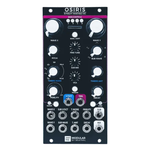 Modbap Osiris Wavetable Oscillator / Phase Modulator Eurorack Module