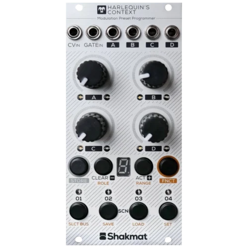 Shakmat Modular Harlequin’s Context Eurorack Modulation Preset Programmer Module