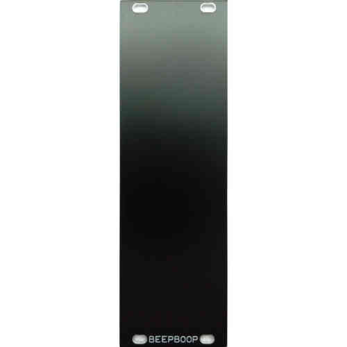 BeepBoop Electronics Eurorack Blank Panel (3U 8hp Black)