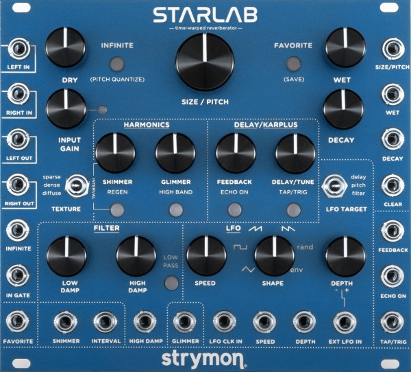Strymon StarLab Effect/Filter/Reverb/Synth Voice/Delay Eurorack Module