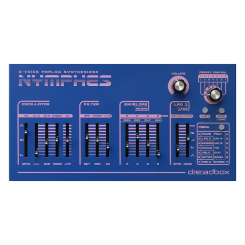 Dreadbox Nymphes 6-Voice Analog Polyphonic Synthesizer