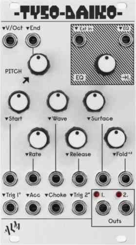 ALM Busy Circuits Tyso Daiko Eurorack Wavetable Drum Module
