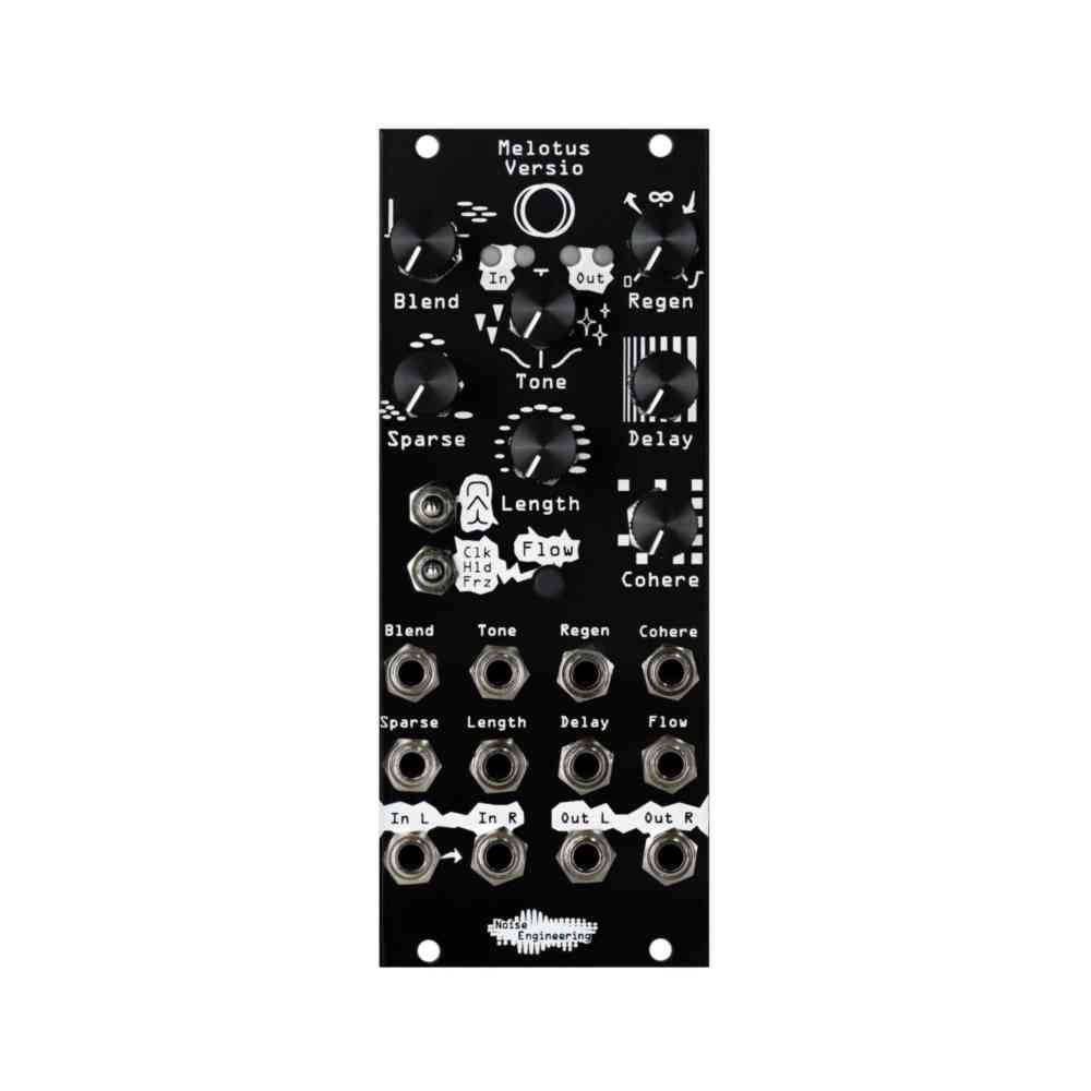 Noise Engineering Melotus Versio Stereo Texturizer Eurorack Module (Black)