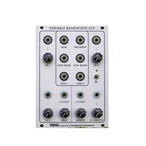 Serge/Random Source Variable Bandwidth Filter Eurorack Filter Module (VCF2)