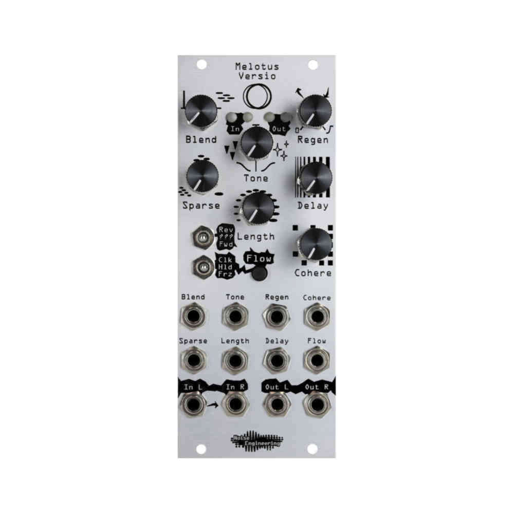 Noise Engineering Melotus Versio Stereo Texturizer Eurorack Module (Silver)