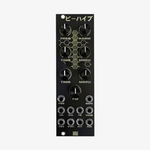 Big T Music Beehive Eurorack Mutable Plaits Clone Module (Black and Gold)