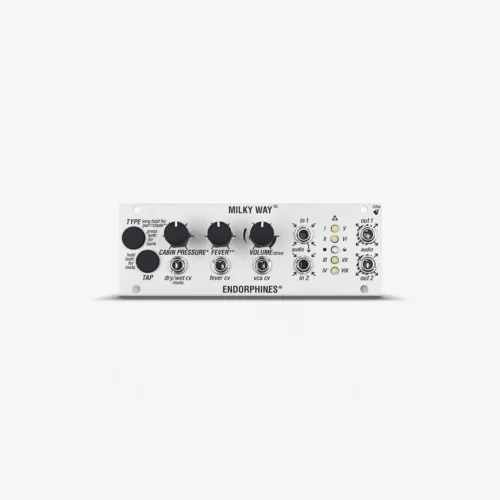 Endorphin.es Milky Way Eurorack Stereo FX Module (1U – Silver)