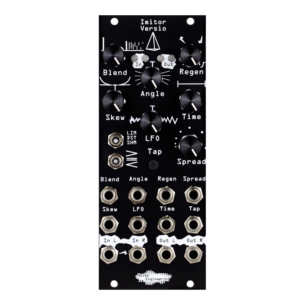 Noise Engineering Imitor Versio Replacement Faceplate (Black)