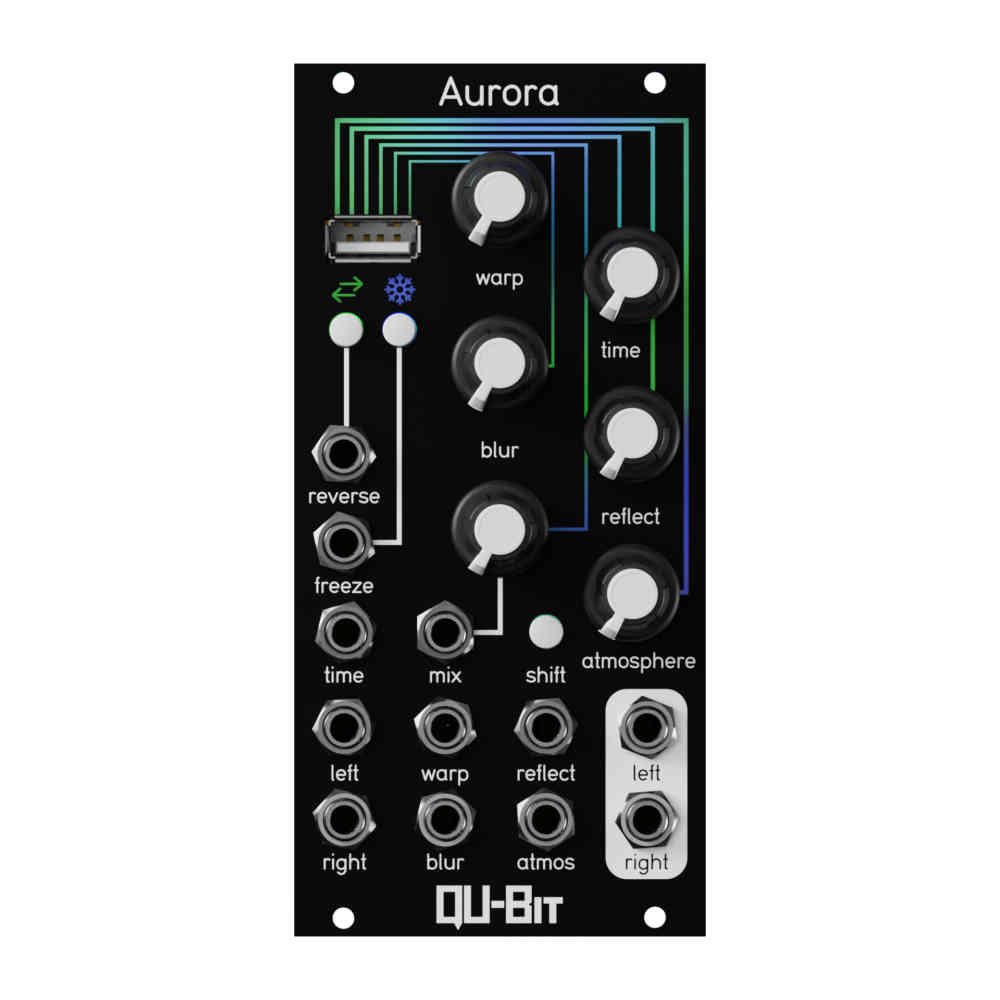 Qu-Bit Electronix Aurora Eurorack Spectral Reverb Module