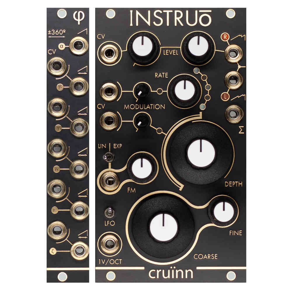 Instruo Cruinn Eurorack Stereo Analog Oscillator Module