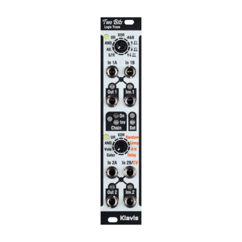 Klavis Two Bits Eurorack Logic Processor Module (Silver)
