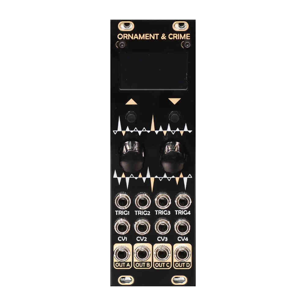 After Later Audio Ornament and Crime Eurorack Multi-Function Module (uO_C) (Black)