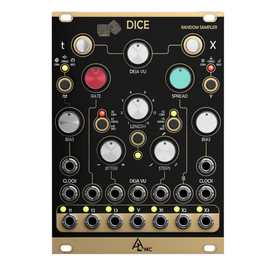 After Later Audio Dice Eurorack Generative Sequencer Module (Mutable Marbles Clone)