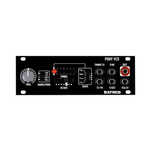 Befaco Pony Eurorack Analog Thru-Zero Wavefolding VCO Module (1U)