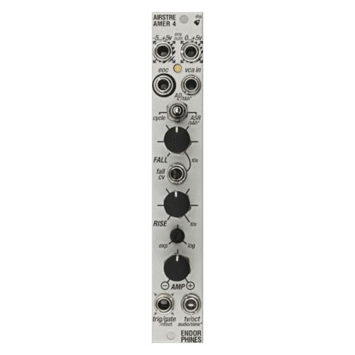 Endorphin.es Airstreamer 4 Eurorack Envelope Generator Module (Silver)