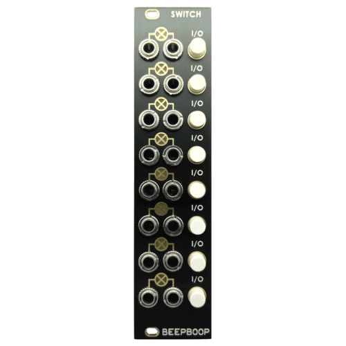 BeepBoop Electronics 8 Channel Eurorack Switch Module