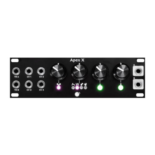 Plum Audio Apex X Eurorack Mult-Function Module (Black – 1U)