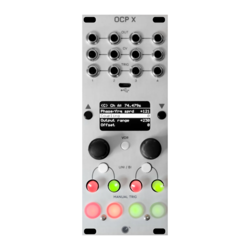 Plum Audio OCP X Eurorack Mult-Function Ornament And Crime Module (Silver – 3U)