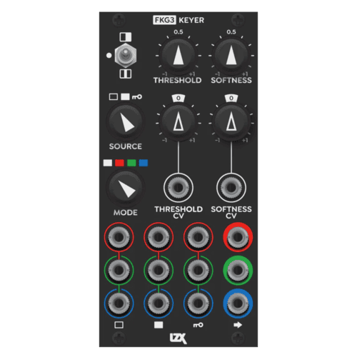 LZX Industries FKG3 Eurorack Visual Keyer Module